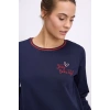VipMarketim Kadın Uzun Kol Sweatshirt Ve Pantolon Takım ( 11583 )