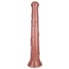 VipMarketim KahveRengi 44 cm At Dildo Model No:1062
