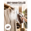 VipMarketim Kahverengi Buharlı Ütü 2200W Sürekli Buhar 120 g Şok Buhar