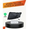 VipMarketim Kalın Kumaşlı Ön Cam Güneşliği – Solmaz Deforme Olmaz Uzun Ömürlü