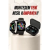 VipMarketim Kaliteli Akıllı Saat ve Kaliteli Bluetooth Kulaklık ANC Özelliği Uzun Pil Ömrü