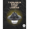 VipMarketim Kamp ve Bahçe İçin Retro LED Fener – Sıcak Işık Uzun Ömürlü Batarya