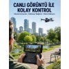VipMarketim Katlanabilir Çift Kameralı Drone ile Havadan Fotoğraf ve Video Çekimi