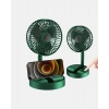 VipMarketim Katlanabilir Şarjlı Mini Fan 3 Kademeli Hız Ayarlı Taşınabilir