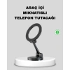 VipMarketim Katlanır Manyetik Araç İçi Telefon Tutucu – 360° Dönebilen MagSafe Uyumlu Güçlü Mıknatıslı Tasarım