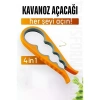 VipMarketim Kavanoz Şişe Açacağı 4 Tip Açacak 4 in 1