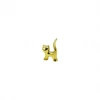 VipMarketim Kedi Tasarımlı Gold Seramik Biblo - Mini Boy - Parlak Altın Renk - Dekoratif Süs