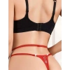 VipMarketim  Kırmızı 2 İpli Fantezi String Tanga