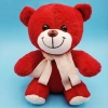 VipMarketim Kırmızı Peluş Oyuncak Ayıcık