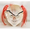 VipMarketim Kızıl Saçlı Joker Palyaço Maskesi