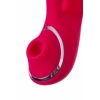 VipMarketim Klitoral Uyarıcılı Vibratör Jos Doobl, Silikon, Pembe, 20 Cm