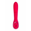 VipMarketim Klitoral Uyarıcılı Vibratör Jos Doobl, Silikon, Pembe, 20 Cm