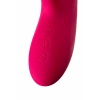 VipMarketim Klitoral Uyarıcılı Vibratör Jos Seri, Silikon, Pembe, 22 Cm