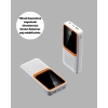 VipMarketim Kompakt 10000 mAh Powerbank – Dijital Göstergeli Type-C ve Lightning Uyumlu