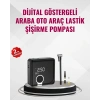 VipMarketim Kompakt Tasarımlı LED Işıklı Taşınabilir Hava Kompresörü