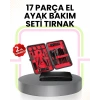 VipMarketim Kompakt ve Şık Tasarımlı 17 Parça Bakım Seti