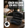 VipMarketim Kulak İçi Bluetooth Kulaklık Rgb Işıklı Çift Mikrofonlu iOS/Android Uyumlu BT 5.2 Yeni Nesil