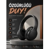 VipMarketim Kulak Üstü Bluetooth Kulaklık Ayarlanabiilir Uzun Pil Ömrü Kablosuz 5.0 Bluetooth