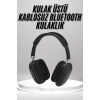 VipMarketim Kulak Üstü Kablosuz Bluetooth Kulaklık Yumuşak Süngerli SD Kart Girişli
