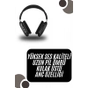 VipMarketim Kulak Üstü Kablosuz Bluetooth Kulaklık Yumuşak Süngerli SD Kart Girişli