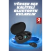 VipMarketim Kulaklık Dijital Göstergeli Bluetooth Bağlantılı Kablosuz Kulak İçi Mikrofonlu Dokunmatik Kontrol
