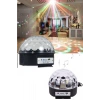 VipMarketim Küre Disko Topu Müzik Çalar Renkli Lazer Işıklı Bluetooth Disko Parti Işığı Kumandalı