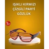 VipMarketim Kutlama ve Etkinliklere Özel LED Işıklı Gözlük