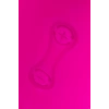 VipMarketim LEROİNA klitoral stimülatörlü vibratör, silikon, pembe, 19 cm