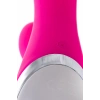 VipMarketim LEROİNA klitoral stimülatörlü vibratör, silikon, pembe, 19 cm