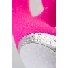VipMarketim LEROİNA klitoral stimülatörlü vibratör, silikon, pembe, 19 cm