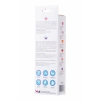 VipMarketim LEROİNA klitoral stimülatörlü vibratör, silikon, pembe, 19 cm