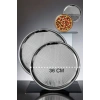 VipMarketim Lahmacun Pizza Pide Pişirme Tepsisi 36 CM 2 li SET
