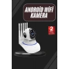 VipMarketim LED Aydınlatmalı 5 Antenli Motorlu 1080P Wifi Kamera Sensörlü