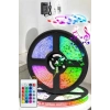 VipMarketim Led Işık 5 Metre Şerit Led RGB Işıklı