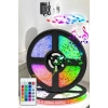 VipMarketim Led Işık 5 Metre Şerit Led RGB Işıklı