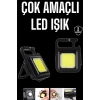 VipMarketim Led Işık Acil Durum Işığı Çok Fonksiyonlu Mıknatıs Özelliği