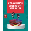 VipMarketim Led Işıklı Kablosuz Gaming Kulaklık Ergonomik Tasarım