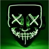 VipMarketim LED Işıklı Yeşil Maske