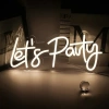 VipMarketim Lets Party Neon Led Tabela