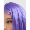 VipMarketim Lila Renk Uzun Düz Parti Peruğu