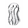 VipMarketim Lingam  Masturbator Indira, TPE, Şeffaf, 14 cm