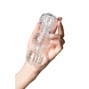 VipMarketim Lingam  Masturbator Rashmi, TPE, Şeffaf, 15,5 cm