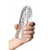 VipMarketim Lingam  Masturbator , Savitri, TPE, Şeffaf, 14 cm
