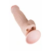 VipMarketim LoveToy Realistik Dev Dildo, TPE, Ten, 26 cm, Ø 7,5 cm