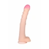VipMarketim Lovetoy SUPERGIANT Realistik Dev Dildo, vantuzlu, çap 57 mm, toplam uzunluk 380 mm