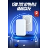 VipMarketim Magsafe Battery Pack Powerbank Kablosuz Şarj 5.000 mah