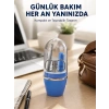 VipMarketim Mavi Kişisel Bakım Seti Cımbız Makas Tırnak Makası ve Törpü
