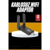 VipMarketim Mbps Wifi Alıcı Kablosuz Wifi Adaptörü Çift Band Çift Antenli