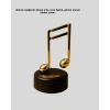 VipMarketim Melodious Music Altın Nota Figürlü Müzik Kutusu