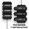 VipMarketim MEMO DL10 - CX12 Telefon Soğutucu Fan Batarya Şarj Paneli + 2 Yedek Powerbank-(5775)